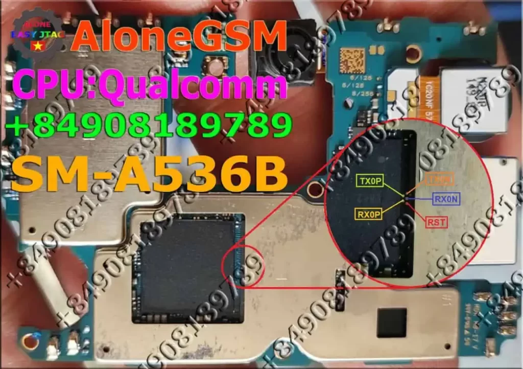 A536E UFS ISP PINOUT