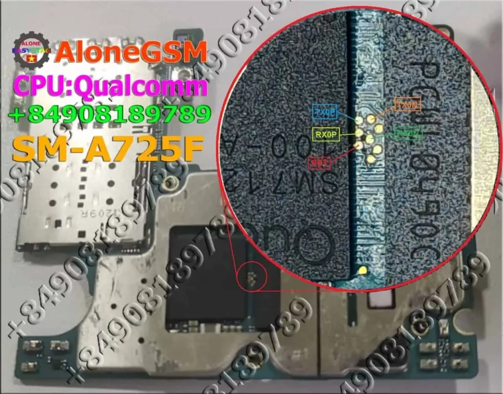 A725f ufs isp pinout