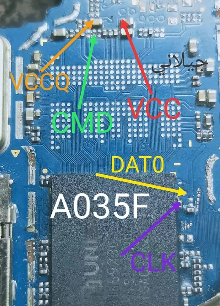 A035f pinout