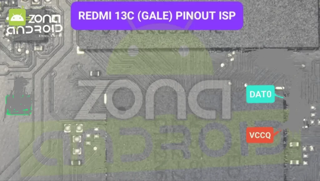 Redmi 13c Gale Isp