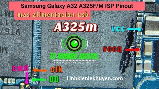 A325m pinout isp