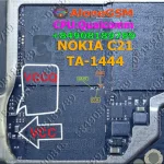 NOKIA C21 TA-1444 ISP PINOUT