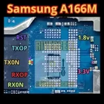 SAMSUNG A166M PINOUT