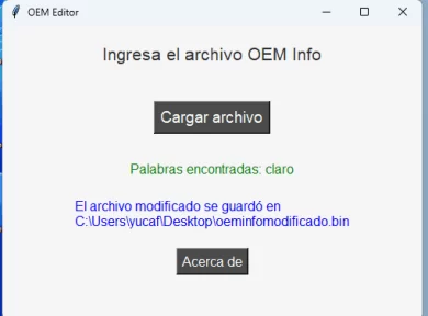 OEMINFO PATCH EDITOR PARA HUAAWEY